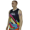 Wholesale New Fashion Gym Vest Blank Gym Custom Mens Stringer Singlet